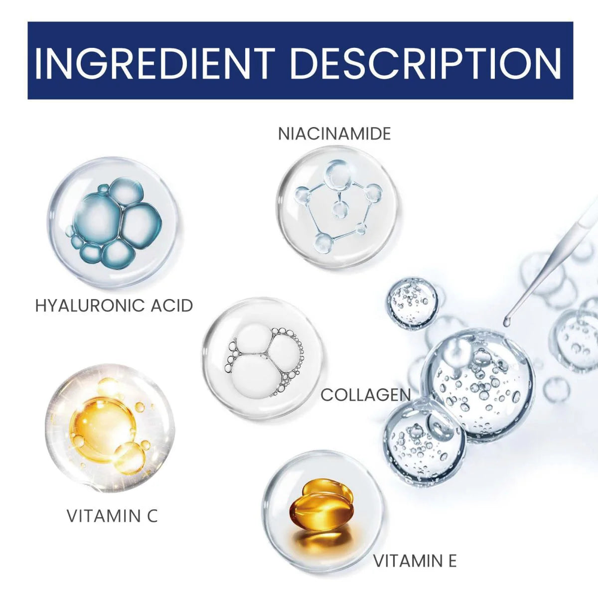 Moisturizing and replenishing deep sea algae essence kelp varech serum brightens skin tone Oasis Select