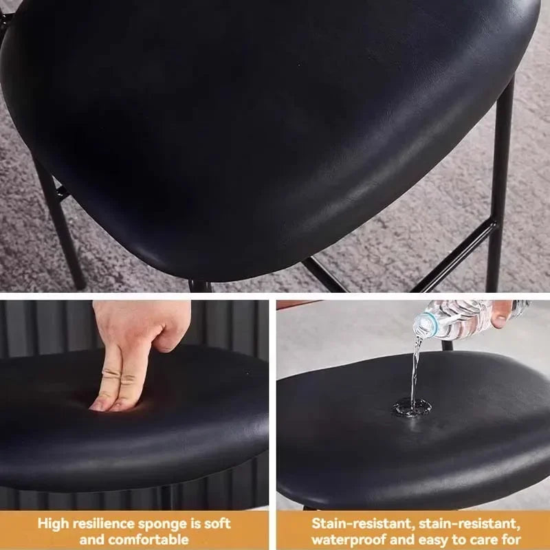 Nordic Minimalist And Luxurious Bar Chairs, Coffee Shops, Milk Tea Shops, Homestays, Restaurants, Bars, Chairs, Stools, Iron Hig Oasis Select