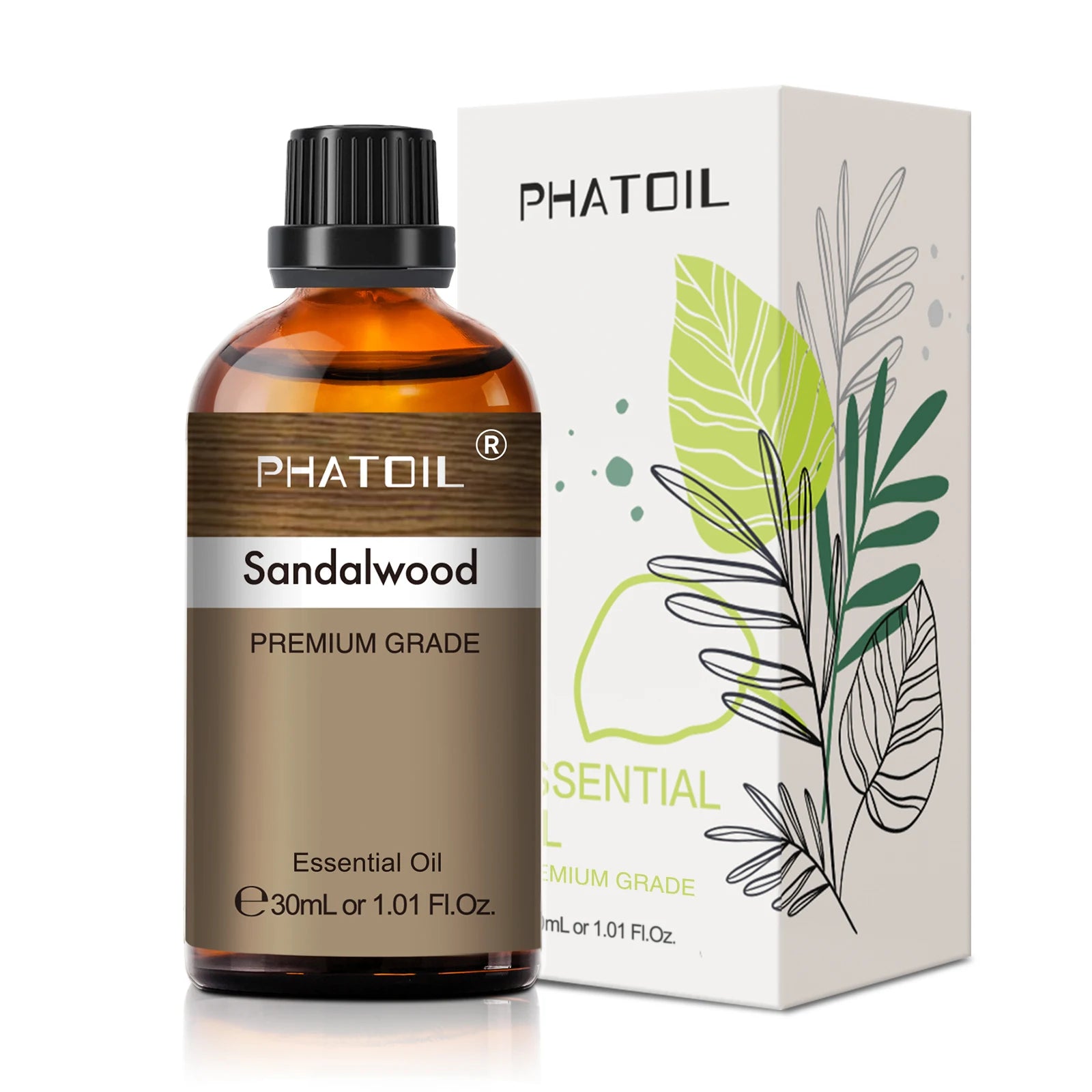 PHATOIL Pure Essential Oils 30ml | Aromatherapy Diffuser Set