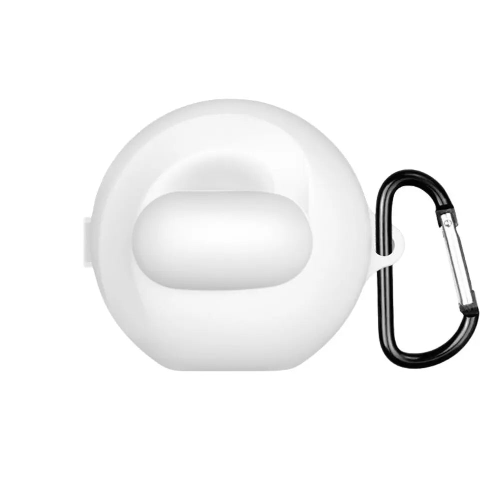 For Soundcore V40i Silicone Dustproof Case Waterproof Scratch Resistant Anti-drop Earphone Protector Cover Charging Case Oasis Select White