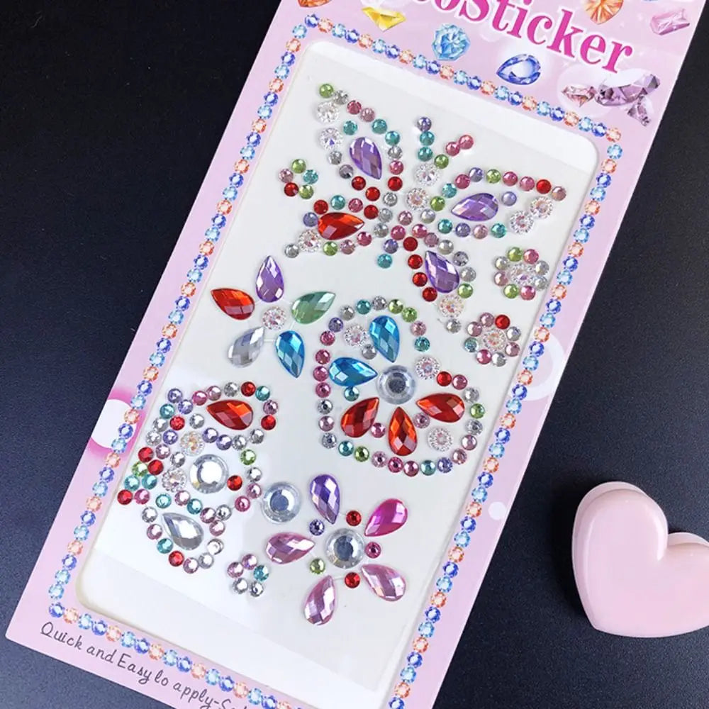 Decoration Stickers 3D Gem Stickers Scrapbooking Self Adhesive DIY Acrylic Gem Sticker DIY Mobile Phone Oasis Select 15