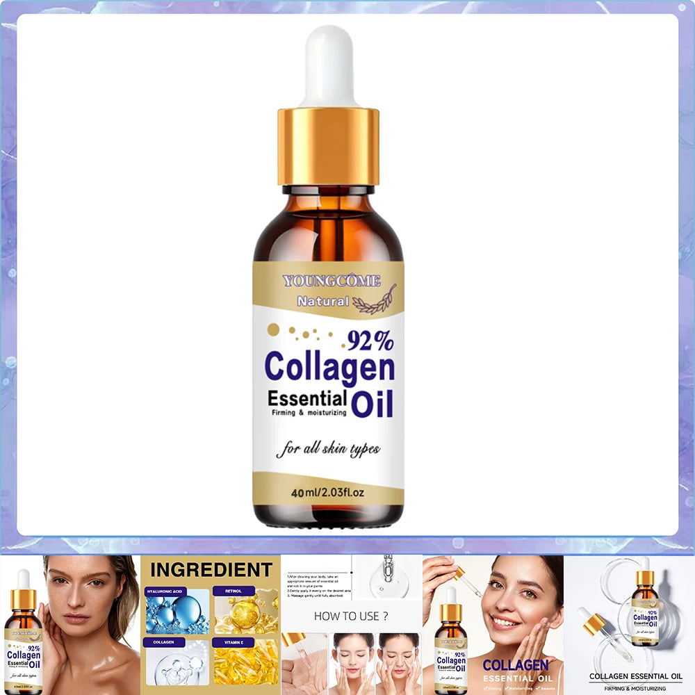 YOUNGCOME Collagen Peptide Face Serum – Brightening Anti-Aging