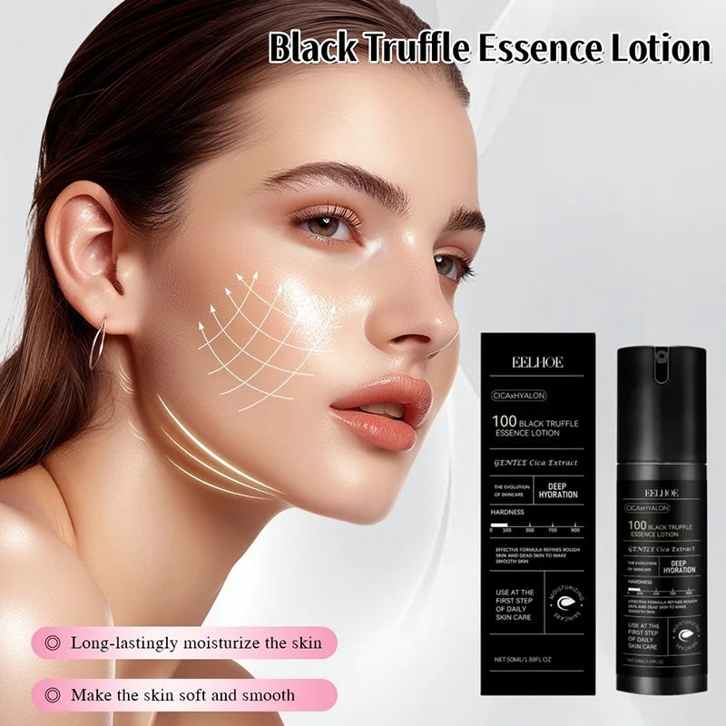 Black Truffle Lotion Essence Soft Radiant Moisturized Skin Centella Oasis Select