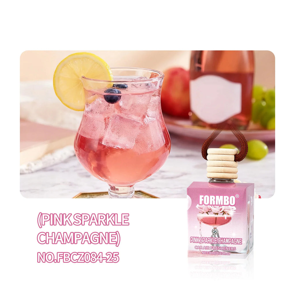 FORMBO Car Air Freshener – Long-Lasting Floral Scent Car Air Freshener Oasis Select 084 PINK