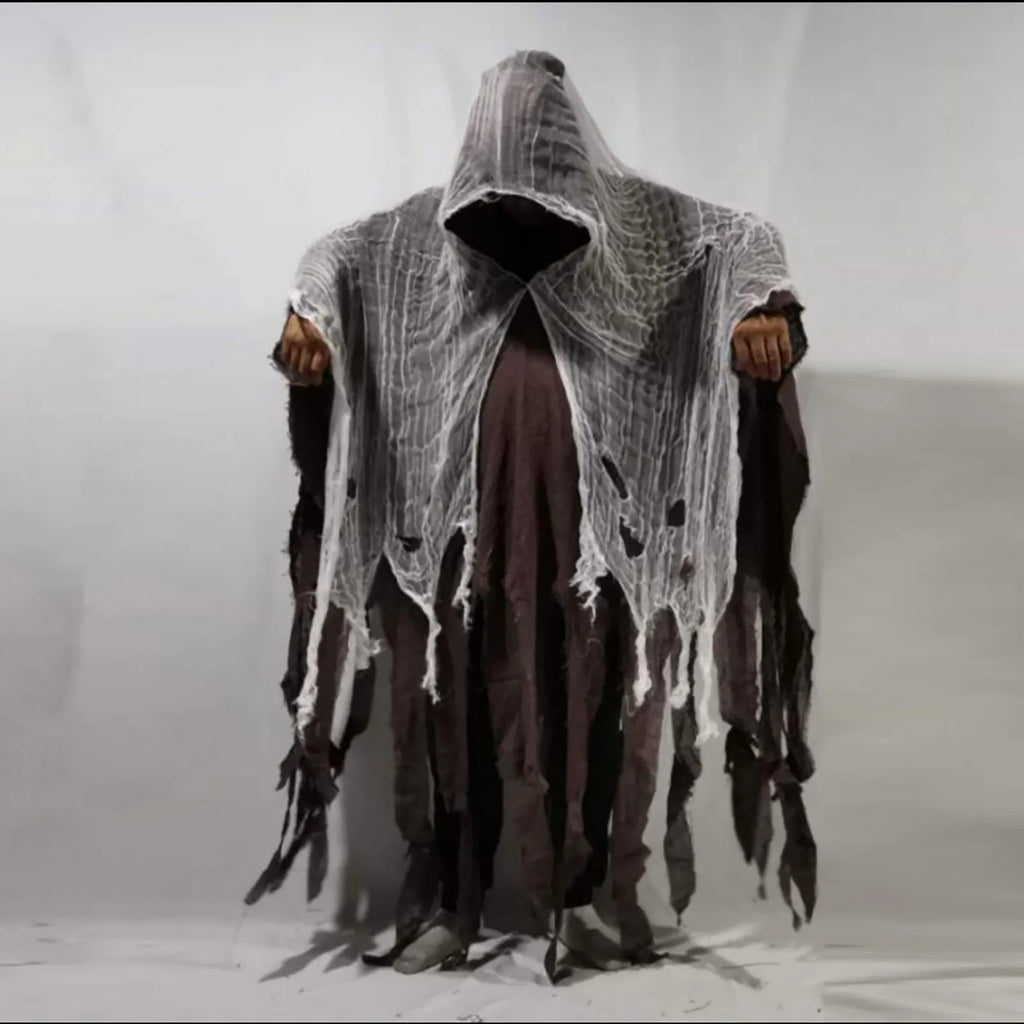 Halloween Gothic Hooded Cloak – Dementor Cosplay Cape Unisex Halloween Costume Cape Oasis Select Coffee One Size