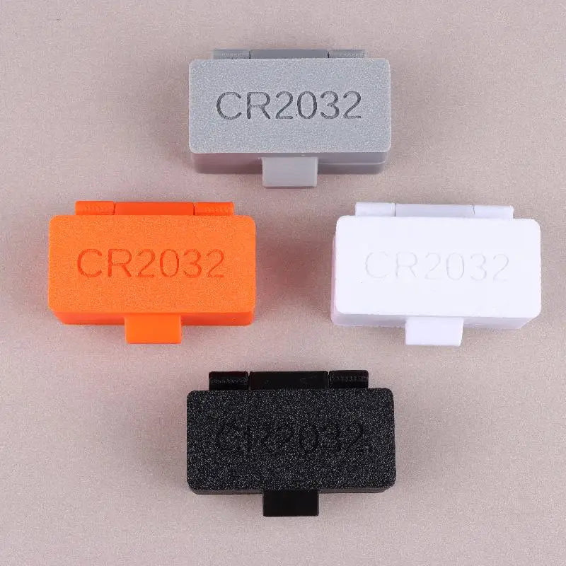 10-Hole CR2032/CR2025 Battery Box Coin Cell Battery Storage Case Portable Batteries Protective Holder Small Battery Organizer Oasis Select