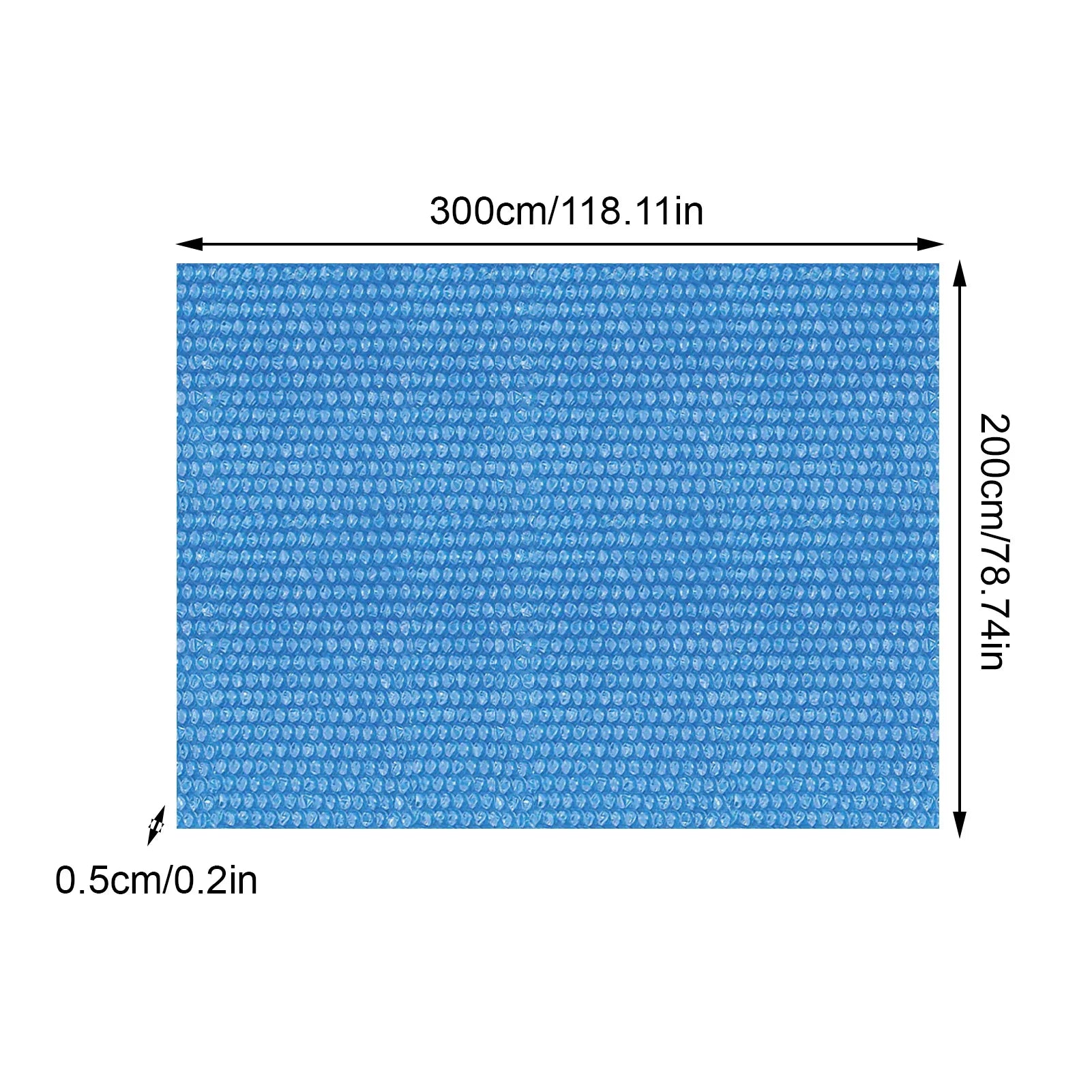 1pc Swimming Pool Cover Protector Swimming Pools Cover Heat Insulation Dustproof For Home Yard Garden Summer Backyard Outdoor Oasis Select 300x200cm