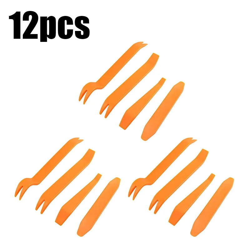 4/8/16/24pcs Auto Door Clip Panel Trim Navigation Blades Disassembly Plastic Car Interior Seesaw Conversion Repairing Tools Oasis Select 12pcs