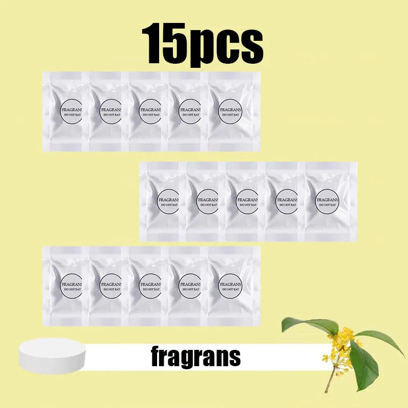 5/10/15pcs Car Diffuser Tablets, Car Air Freshener Replacement, Car Vent Perfume Refill, Auto Accessories, Car O Solid Perfume Oasis Select 15pcs Osmanthus