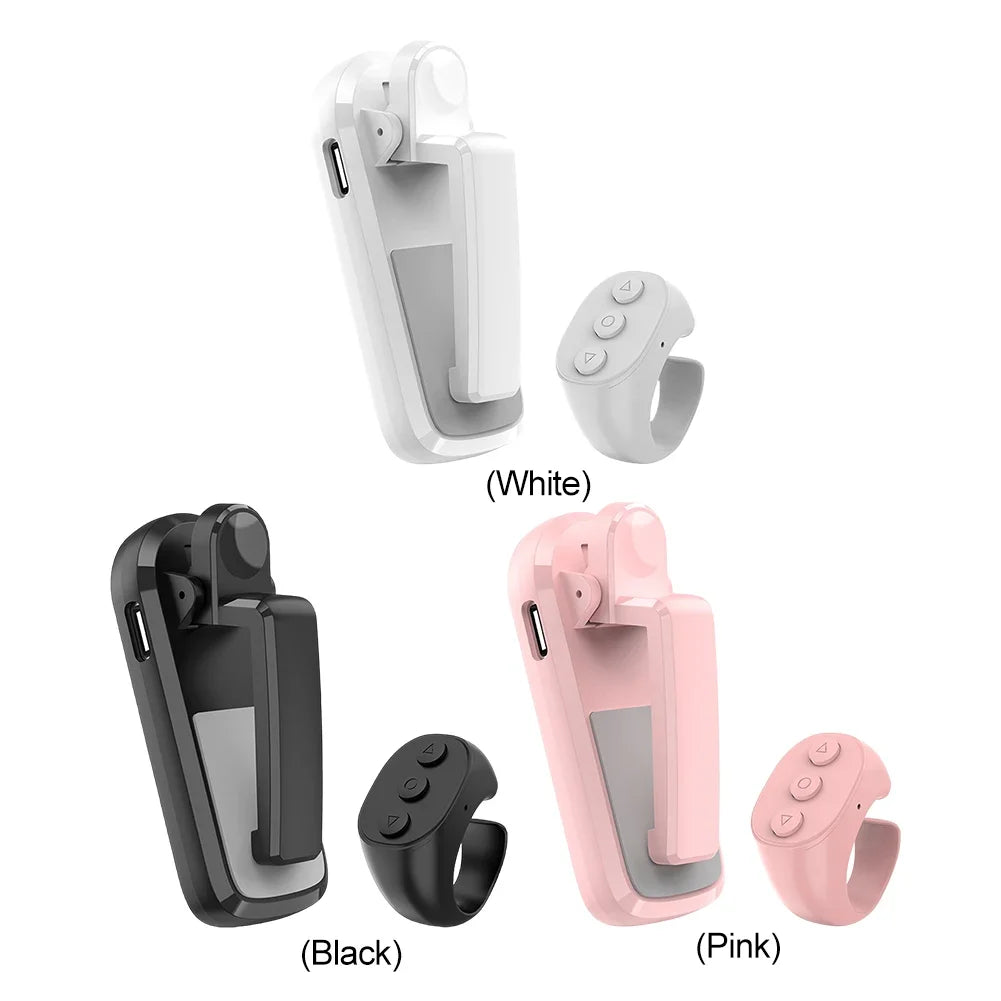 Fingertip Ring Page Turner Remote USB-C for Kindle & Tablet Wireless Page Turner Remote Oasis Select
