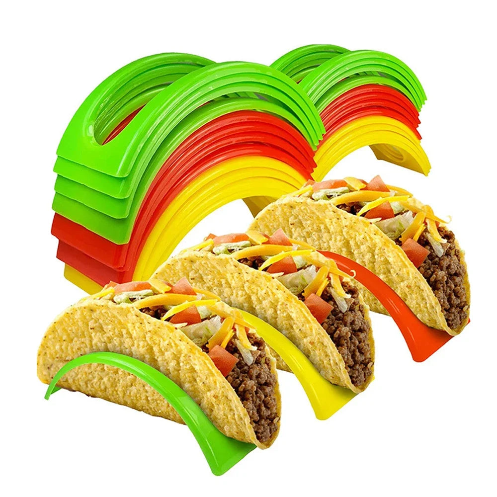 Taco Holder Mexican Pancake Rack Tortilla Tray Food Pallet Holder Kitchen Supplies Oasis Select