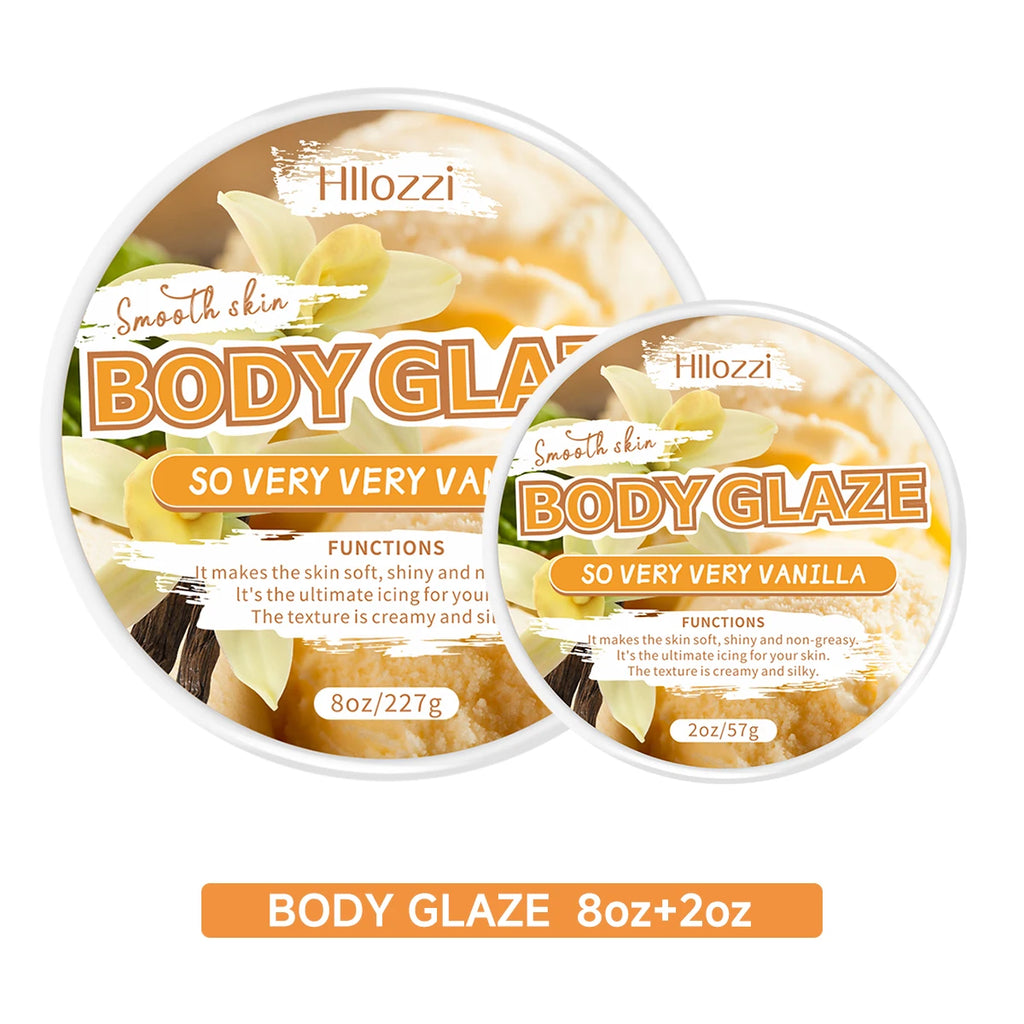 8oz 2oz Body Glaze Vanilla Moisturizes, Protects, and Repairs Skin Brighten skin Boost radiance Oasis Select 8oz Body Glaze