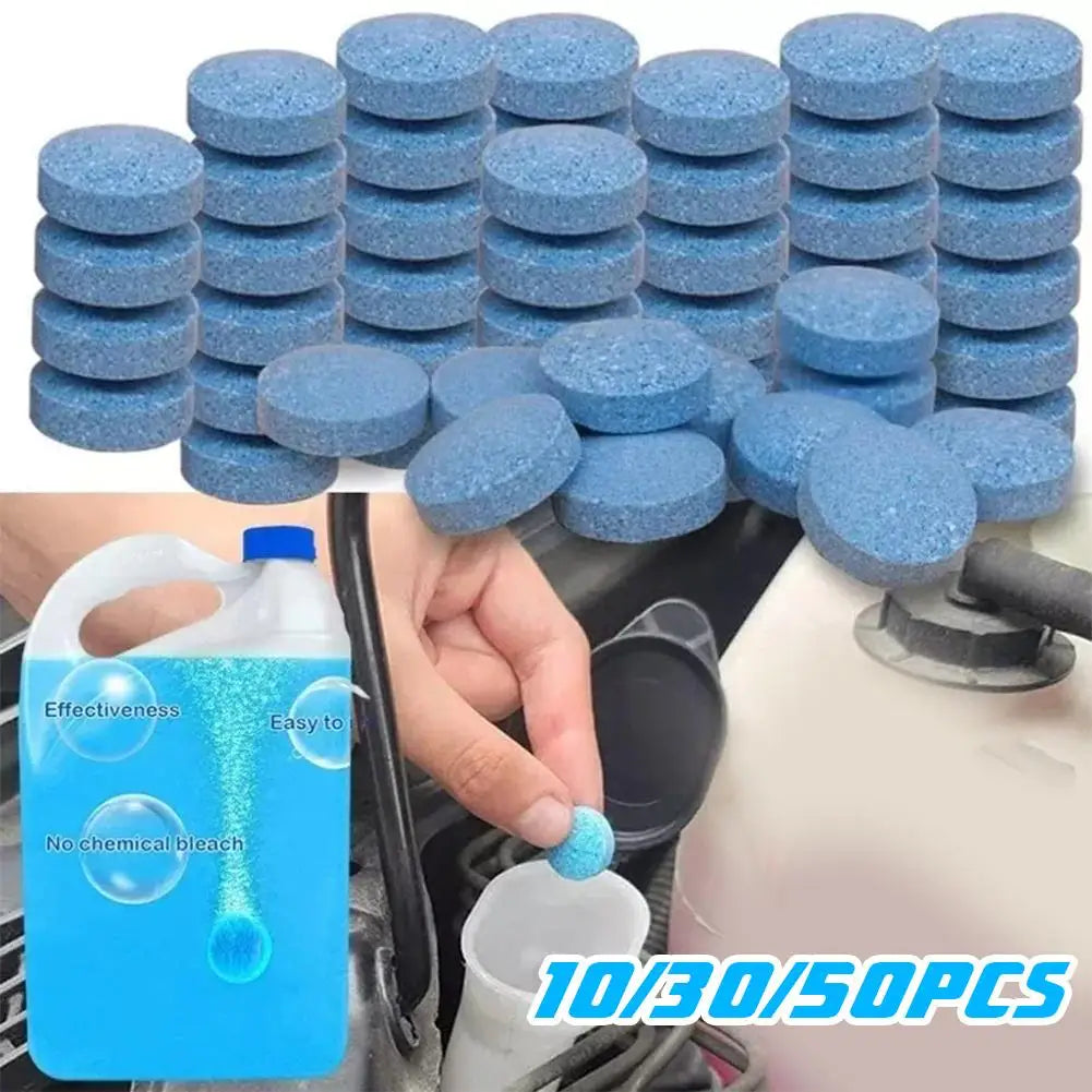 All-Season Car Windshield Washer Concentrated Clean Tablets Solid For Car Room Kitchen Window GlassToilet Cleaning Tablet Oasis Select