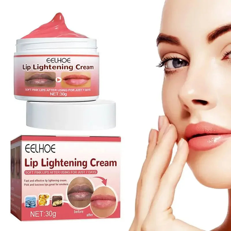 Lip Care Cream Black Dark Smoke Lip Removal Moisturizing Nourish Brighten Fade Lips Line Bleach Anti Crack Lip Lightening Cream Oasis Select