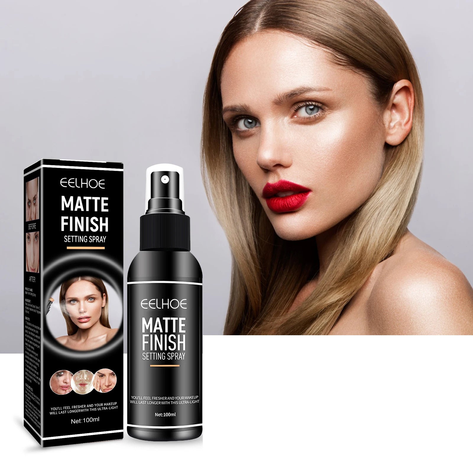 EELHOE Matte Setting Spray – Oil Control & Long-Lasting Makeup