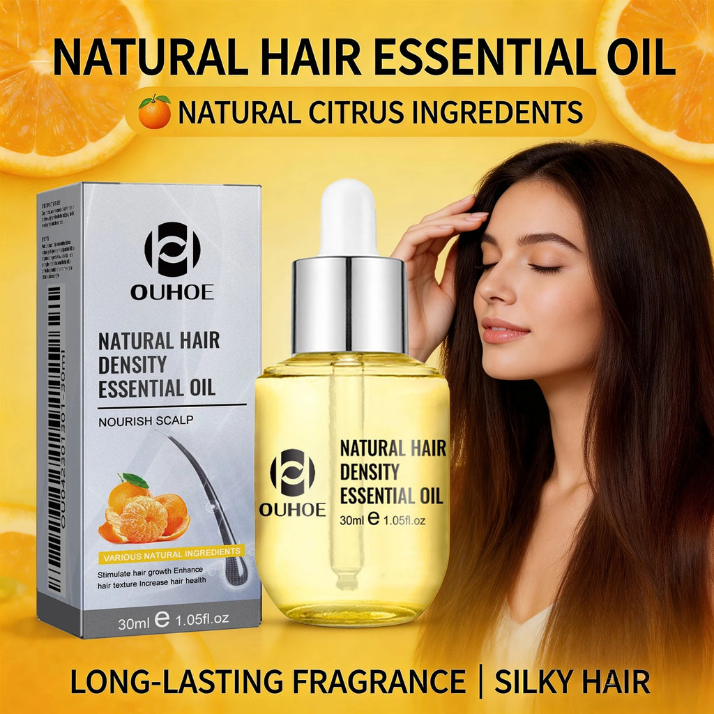Citrus Hair Essential Oil Anti Hair Loss Reduce Breakage Strengthen Hair Roots Nourishing Scalp Hair Care Oil for Dry Hiar 30ml Oasis Select