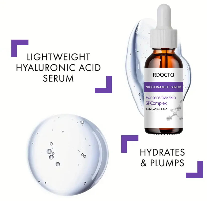 Hyaluronic Acid & Niacinamide Serum – Daily Moisturizing Essence Face Serum Oasis Select