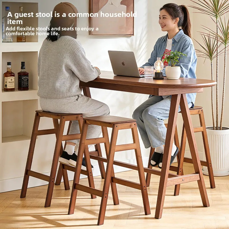 Bar chair Bar chair Cafe high stool Bar chair Simple modern Takashimadai tea table Leisure negotiation chair Oasis Select