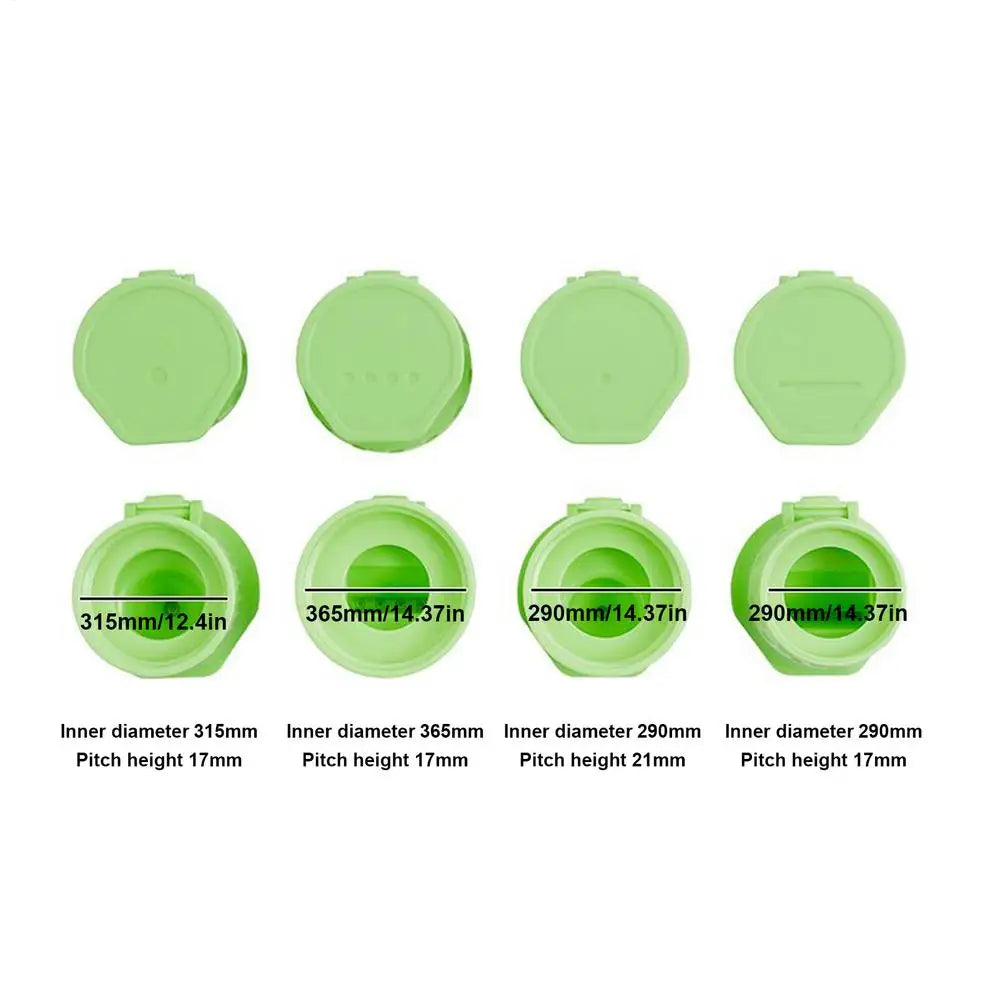 4Pcs Squeeze Bottle Caps Salad Dressing Dispenser Set Sauce Squeeze Bottle Lids For Sauce Syrup Jam Ketchup Kitchen Gadgets Oasis Select Green 4Pcs