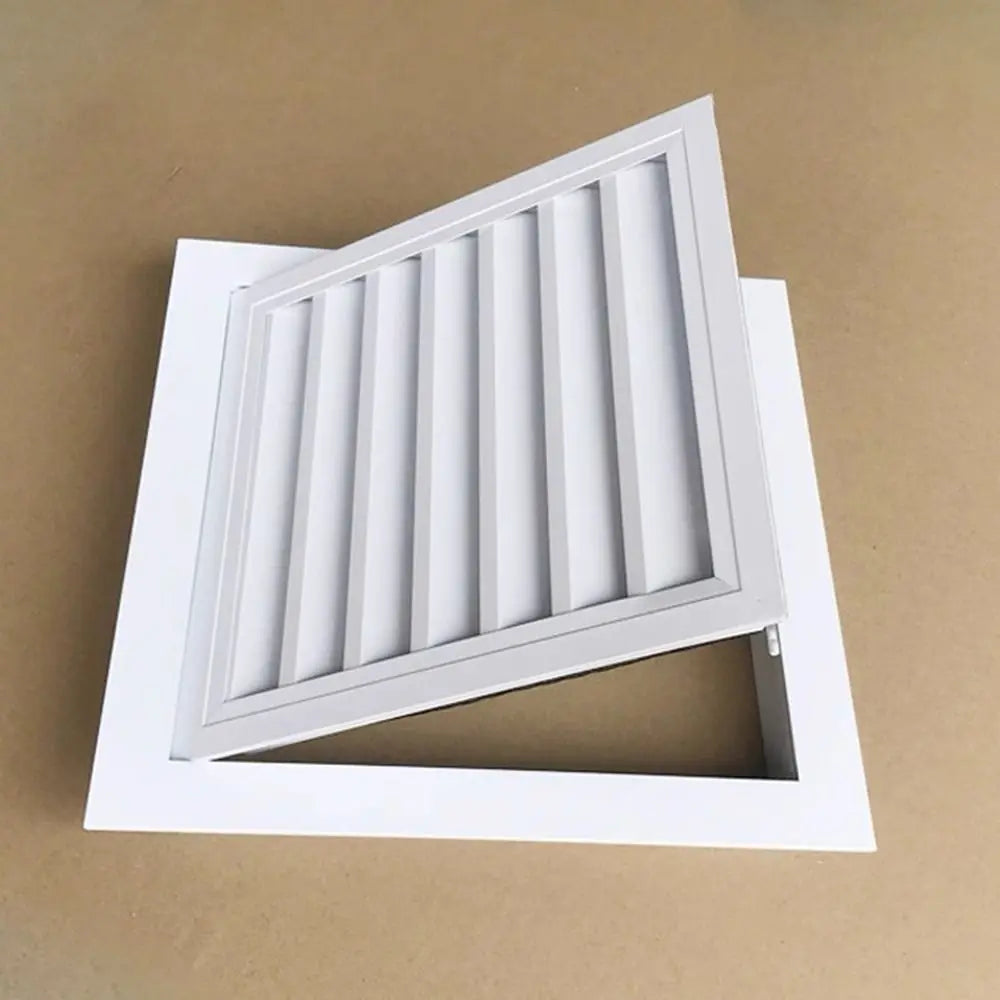 New Aluminum Alloy Air Vent Grille Square White Return Air Grill With Mesh Ventilation Grille Exterior Walls Oasis Select