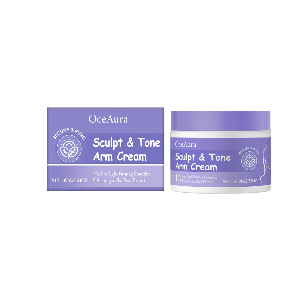 Sculpt & Tone Arm Firming Cream Remove Wrinkles Lifting Skin Anti Sagging Arm Massage Tightening Fast Shipping Body Care Cream Oasis Select 100g Boxed