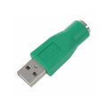 USB to PS/2 Adapter – USB Male to 6-Pin Female Converter