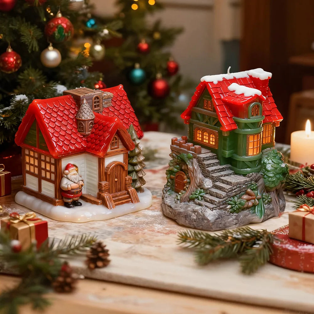 Santa Claus Mold High-Quality Christmas Silicone Mold Miniature Candle Mold Odorless For Holiday Gifts Handicraft Workshops Oasis Select