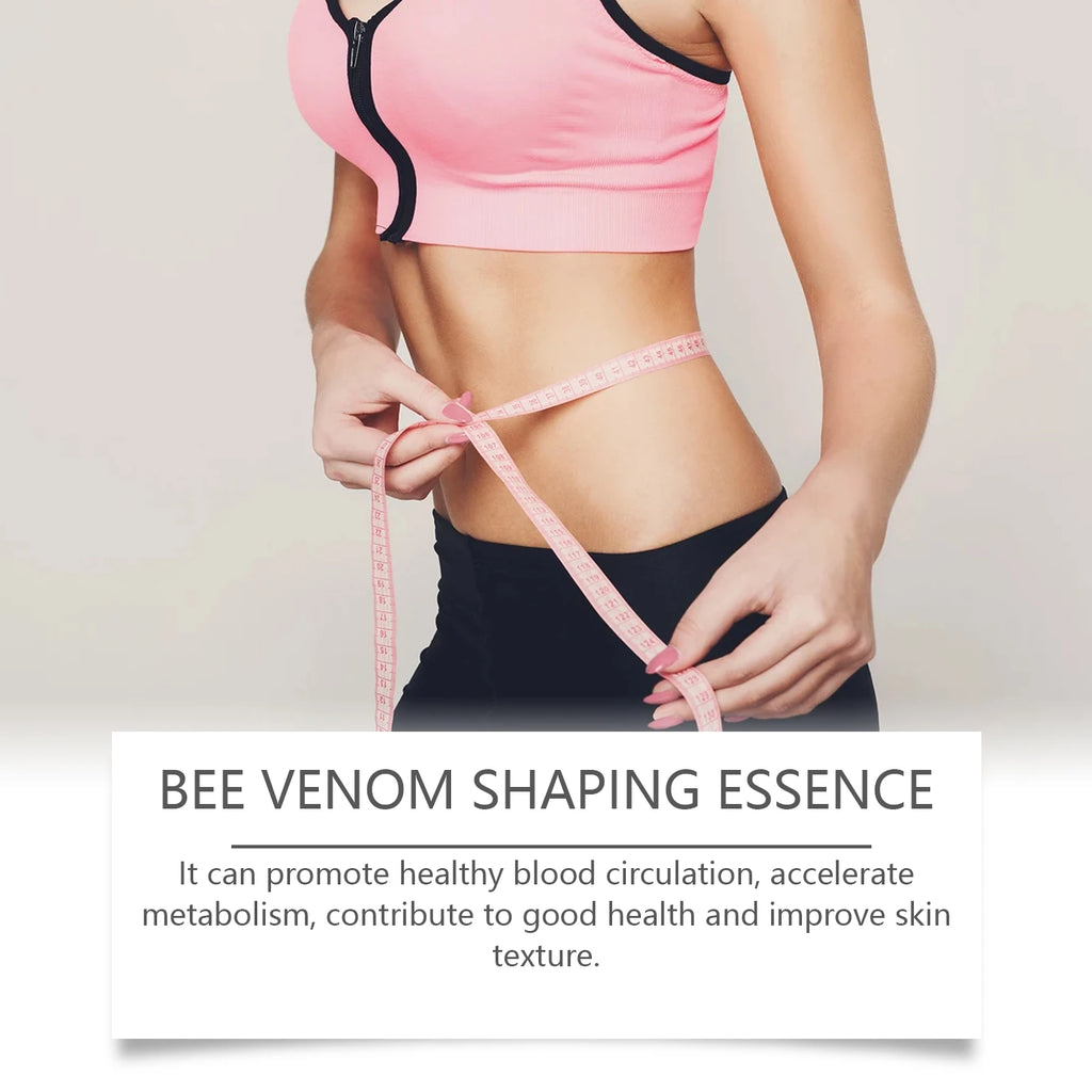 Bee Venom Shaping Oil Firming Lifting Body Skin Anti Cellulite Fat Burning Weight Loss Improve Sagging Thin Leg Massage Oil Oasis Select