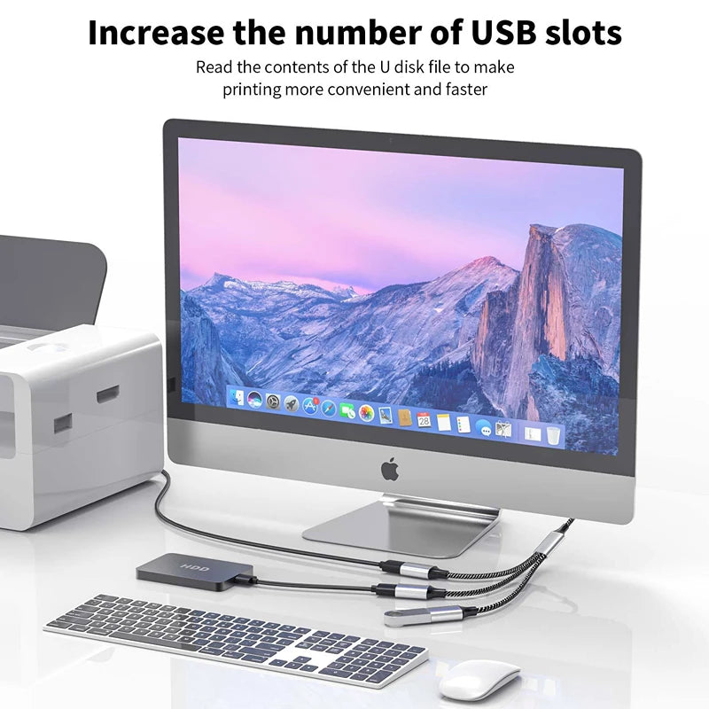 Multi USB Hub Extensions 2/3/4 Port Hub USB Splitter Fast Data Transmission OTG Adapter For Computer Xiaomi Macbook Pro Air Oasis Select