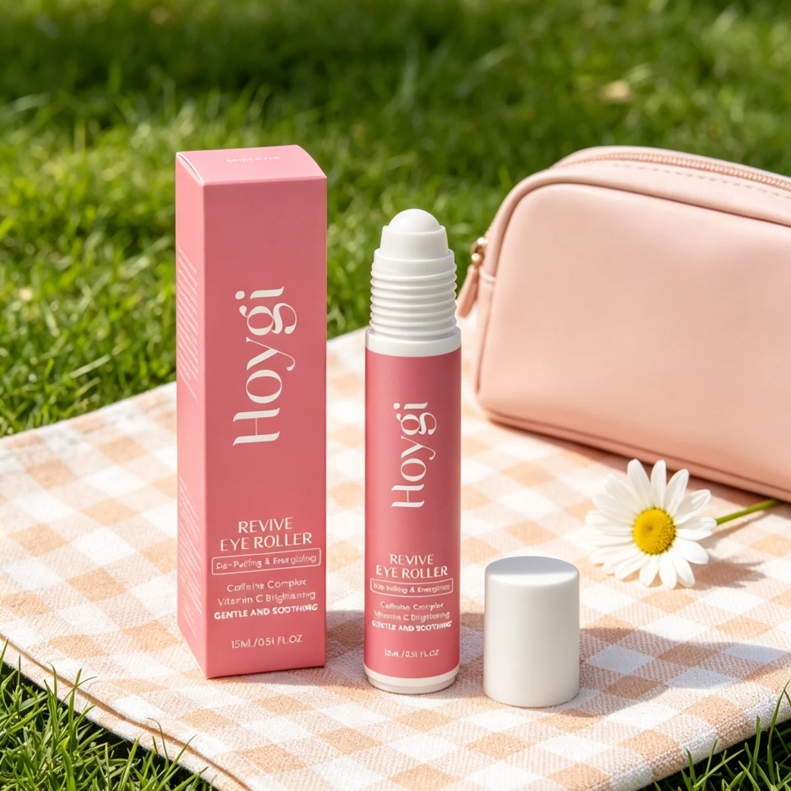 Hoygi Vitamin C Eye Roller Serum – Dark Circles & Puffiness Eye Roller Serum Oasis Select