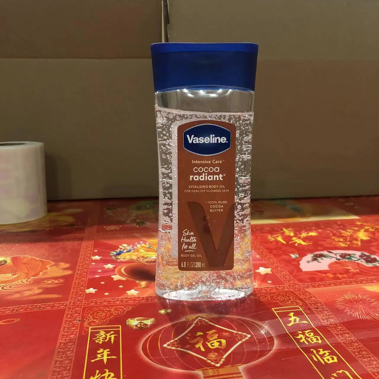 Vaseline UV Extra Brightening Body Lotion with GLUTA-HYA Vitamin B3 & Cocoa Body Oil for Skin Moisturizing Oasis Select V cocoa 200ml Oil