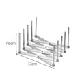 Stainless Steel Foldable Dish Rack with Drainage | Kitchen Organizer