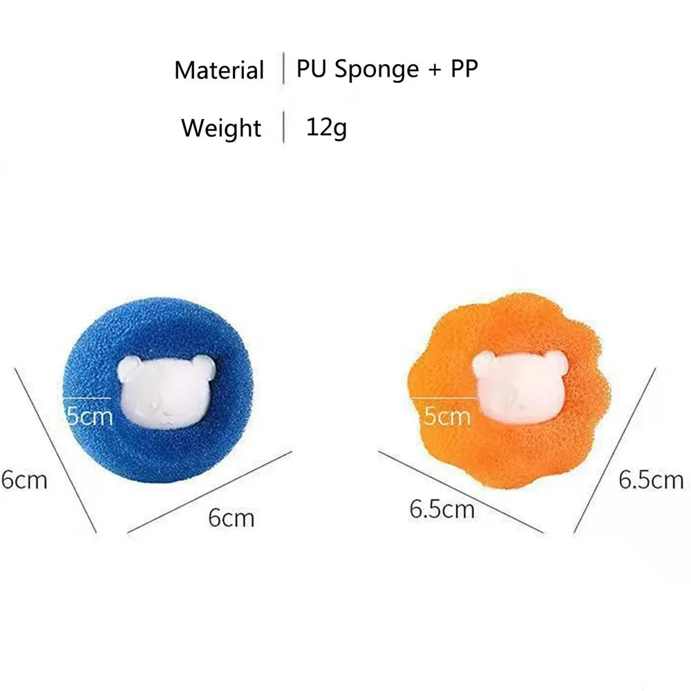 Pet Hair Remover for Washing Machine Reusable Cats Dogs Fur Sticker Hair Brush Lint Dust Collector Dryer Cleaning Laundry Tools Oasis Select
