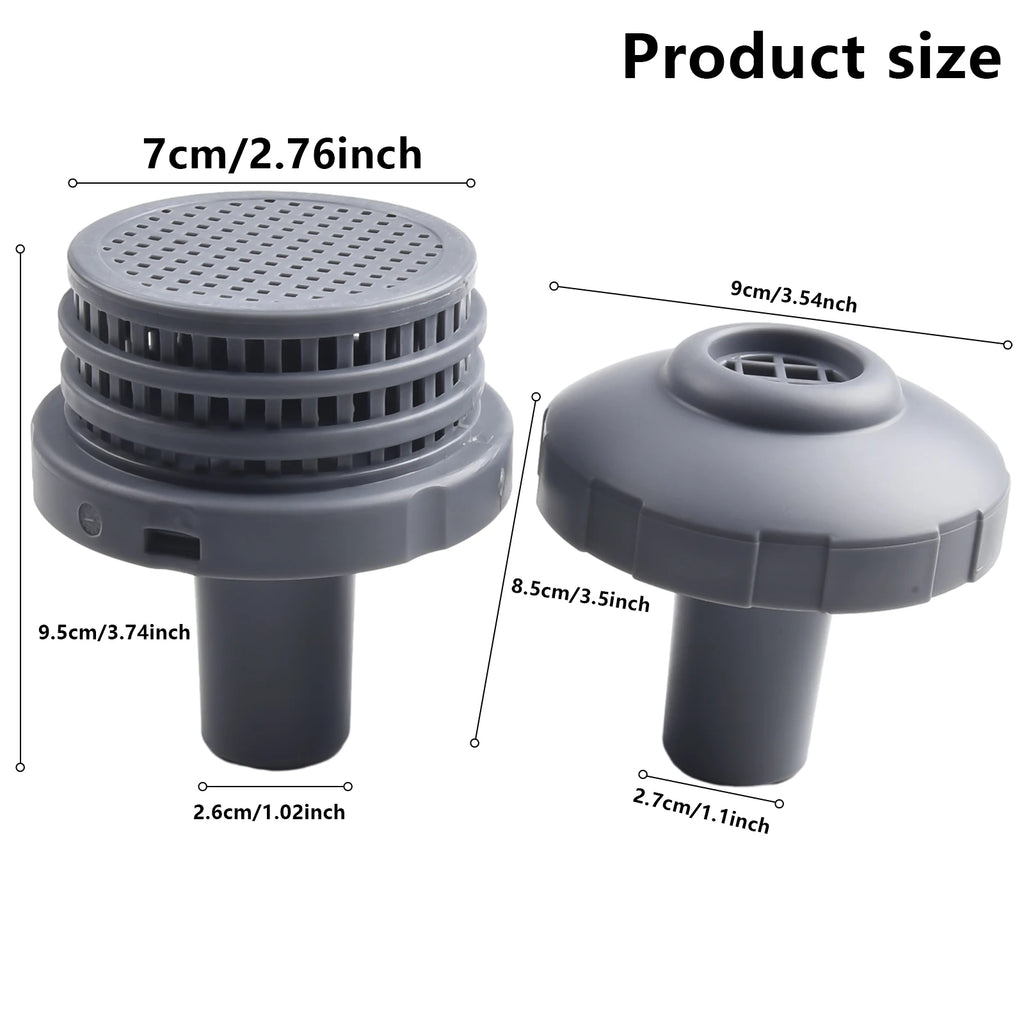 INTEX 32mm Pool Inlet Strainer Connector Kit | 1.25" Fitting