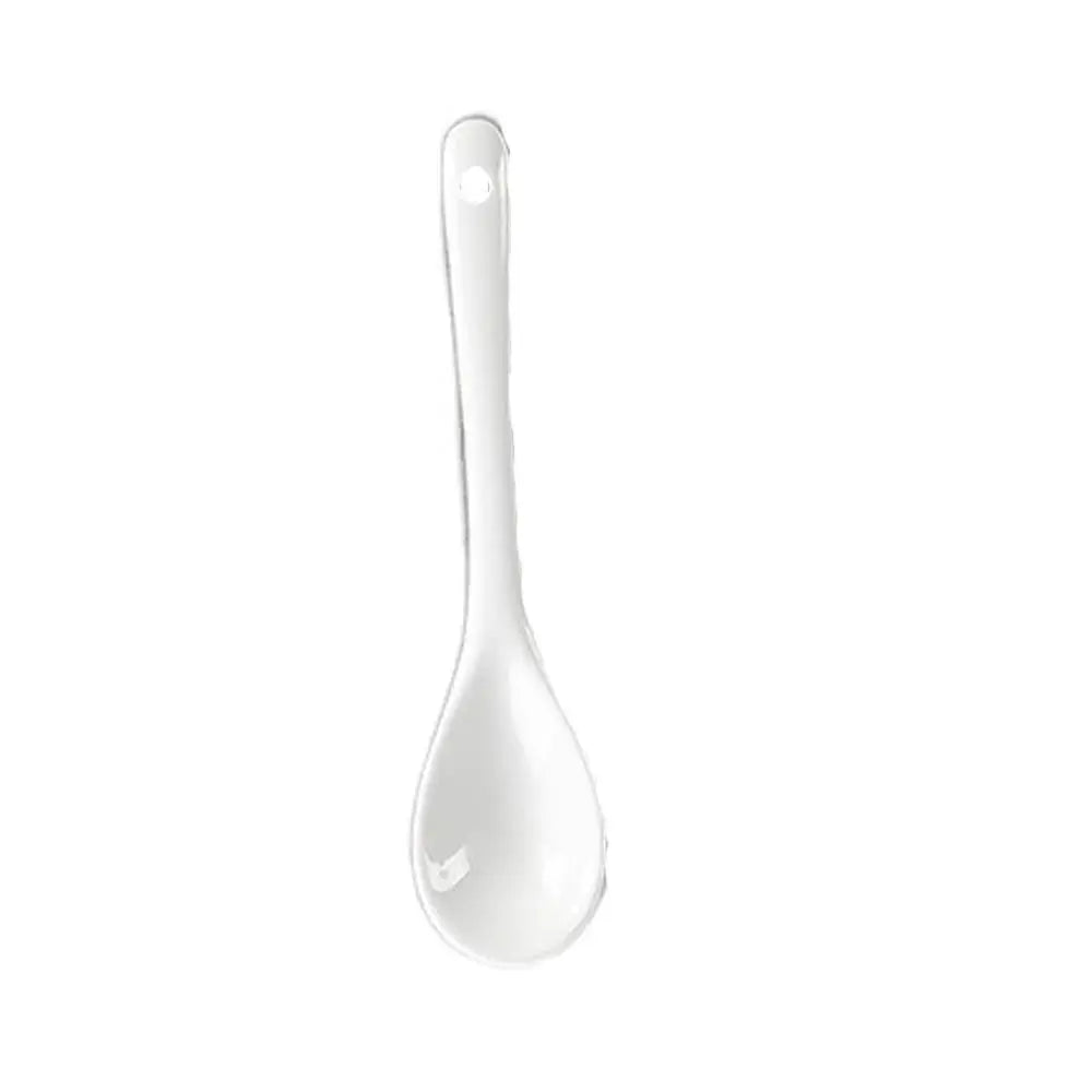 Ceramic Long Handle Spoon – Coffee, Tea, Honey & Ice Cream