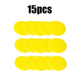 5/15pcs Car Detailing Sponge High Density Foam Applicator Pad Round Polishing Wiping Cleaning Tool For Auto Car Wash Supplies Oasis Select 15pcs Yellow