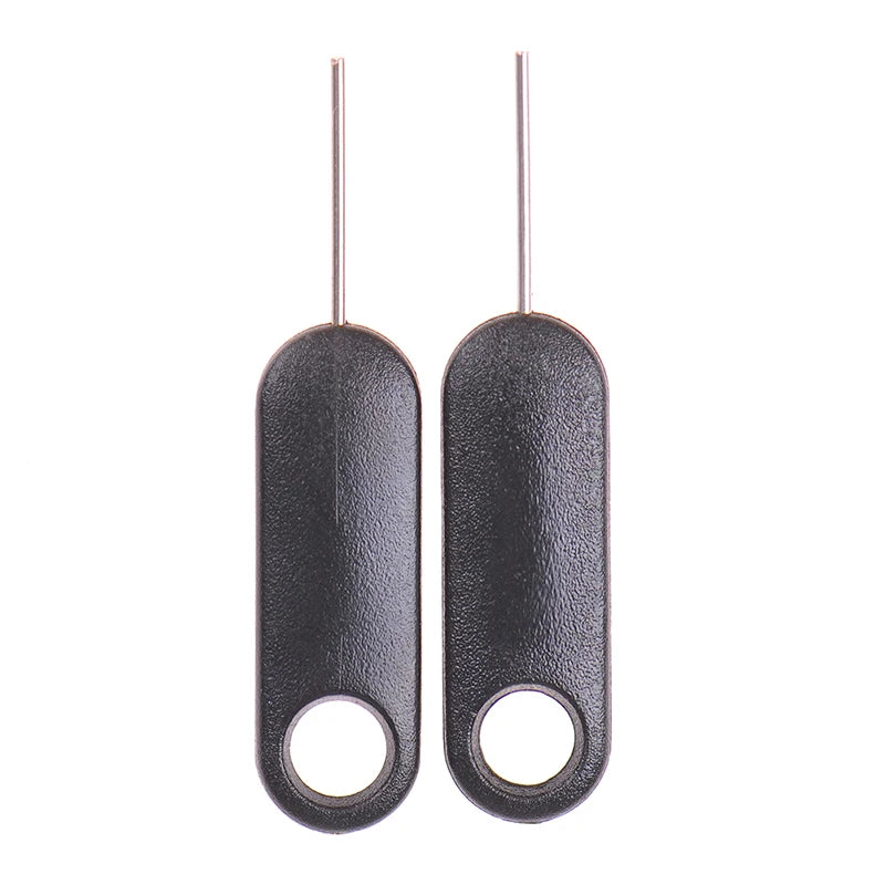 10Pcs Universal SIM Ejector Pin Extended 12mm Stainless Steel Micro Tool Spare Phone SIM Card Tray Removal Key for Cell Phones Oasis Select