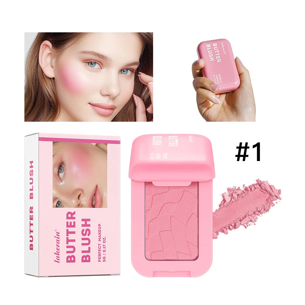 Matte Butter Bronzer & Blush – Vegan, 12HR Wear, All Skin Tones