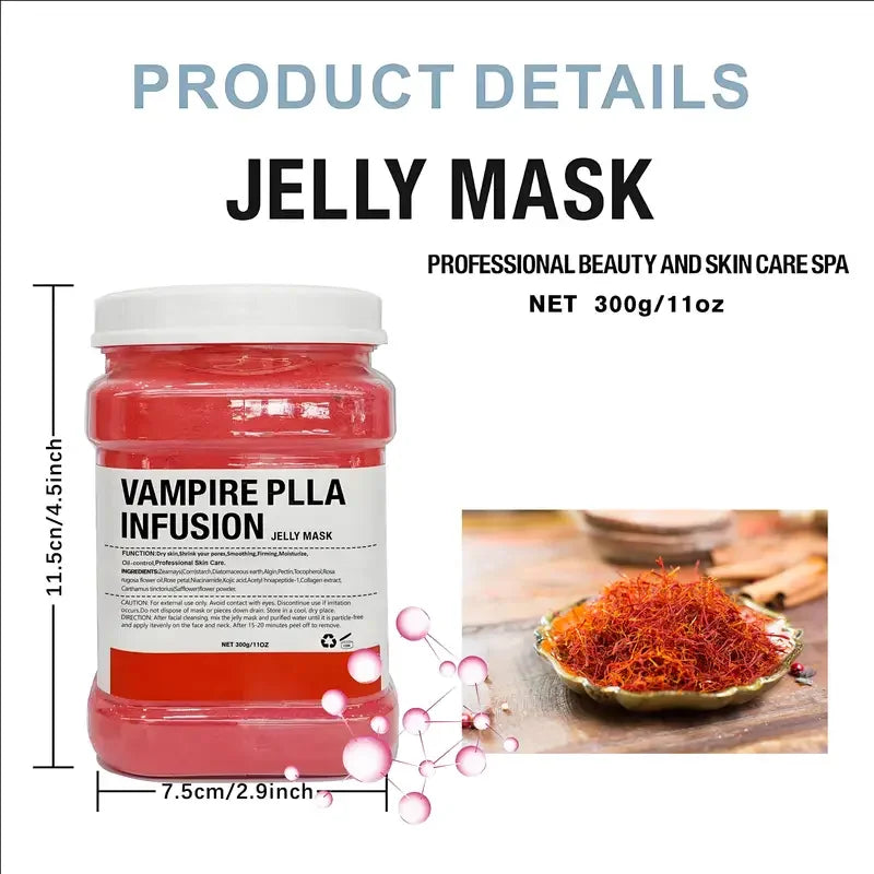 VERONNI 650g Hyaluronic Acid Jelly Mask Powder – All Skin Types Jelly Face Mask Oasis Select