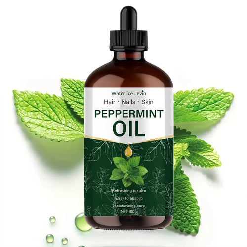 100g Peppermint Essential Oil, Extracted from Natural Plants, Hypoallergenic, Moisturizing Massage Oil Suitable for Men and Women, Hair, Diffusers, and Humidifiers Oasis Select