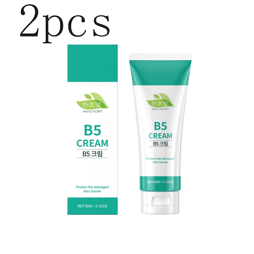 B5 Face Cream: Daily Moisturizing Facial Cream for Improving Rough Skin, Nourishing the Face & Restoring Vitality Oasis Select 60gx2pcs