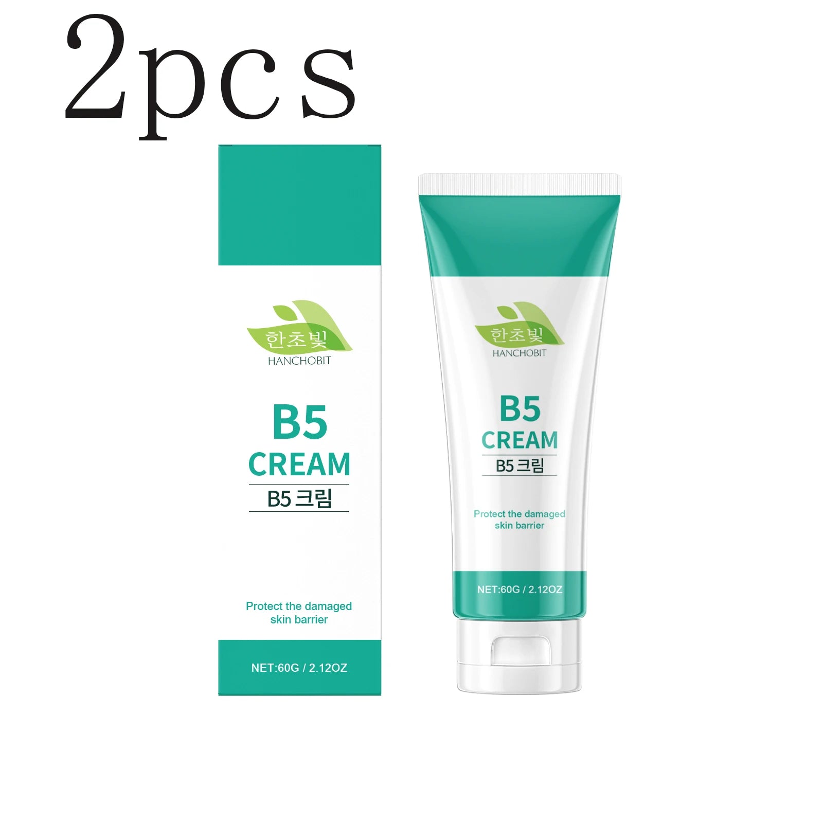 B5 Face Cream: Daily Moisturizing Facial Cream for Improving Rough Skin, Nourishing the Face & Restoring Vitality Oasis Select 60gx2pcs
