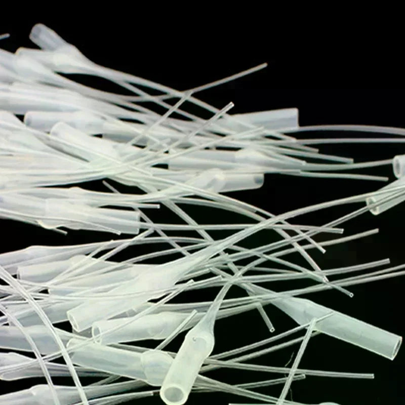 100 Pieces Glue Micro-Tips Plastic Glue Bottle Tips Glue Extender Precision Oasis Select
