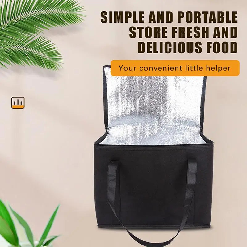 Large Capacity Insulated Lunch Bag Portable Thermal Cooler for Work Picnic Beach Hiking Outdoor Family Trips Oasis Select