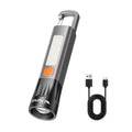 EDC LED Flashlight Zoomable 7-Mode USB-C Rechargeable Torch LED EDC Flashlight Oasis Select A