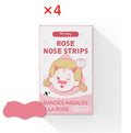 Blackhead Removal Nose Strips – Deep Cleanse & Moisturize 10 Pack Blackhead Nose Strips Oasis Select 4PCS ROSE