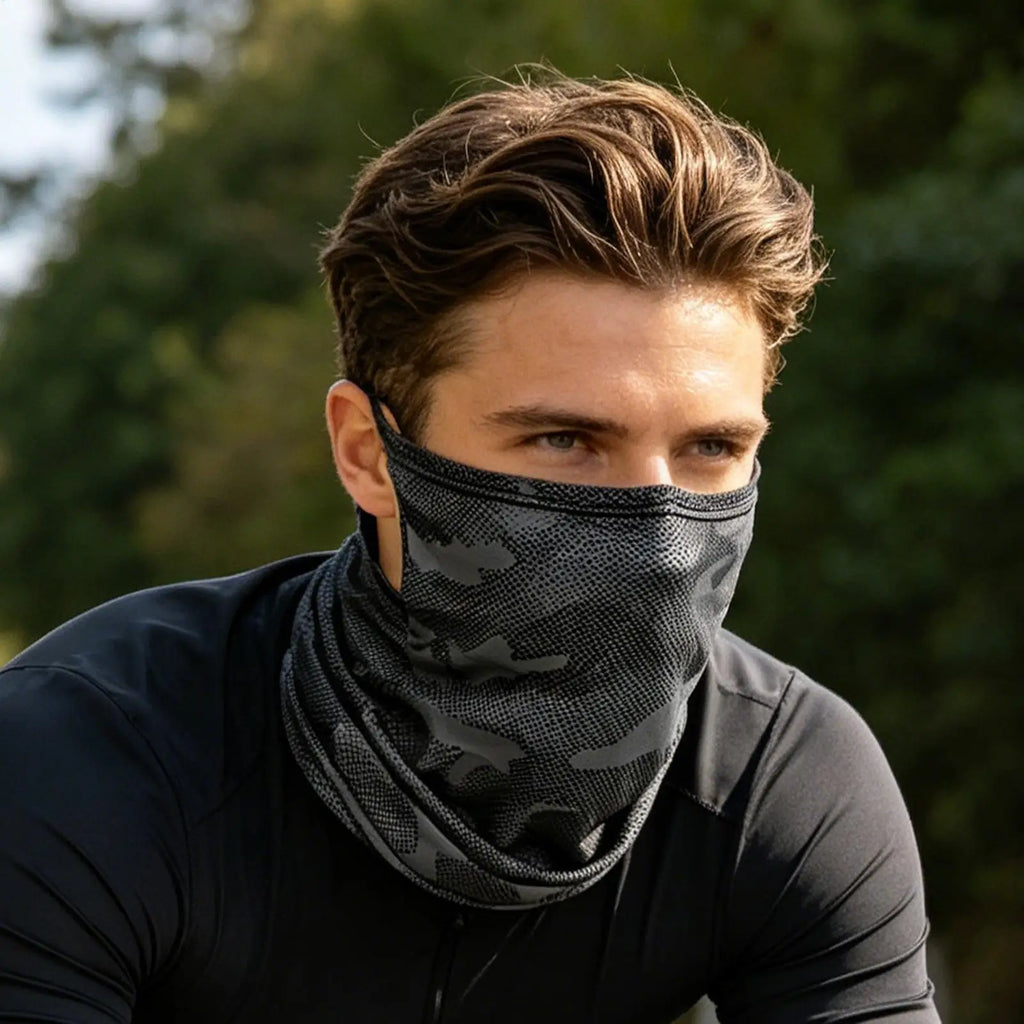 UV Protection Face Cover Quick-Dry Cycling Face Mask Scarf Sun Protection Headwear Outdoor Face Cover Breathable Bandana Oasis Select