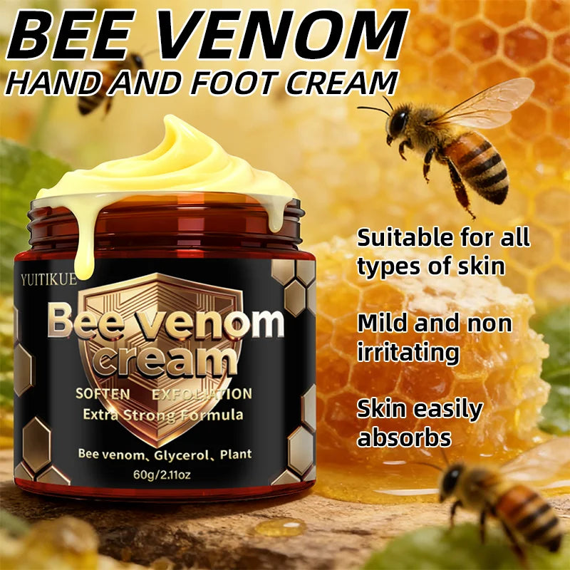 Bee Venom Hand & Foot Cream – Soften & Exfoliate 60g