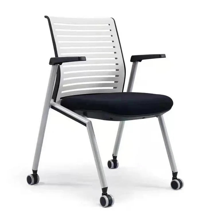 Office Staff Training Chair with Writing Board Wheels Office Chair Conference Chair Movable Folding Computer Chair Oasis Select 1