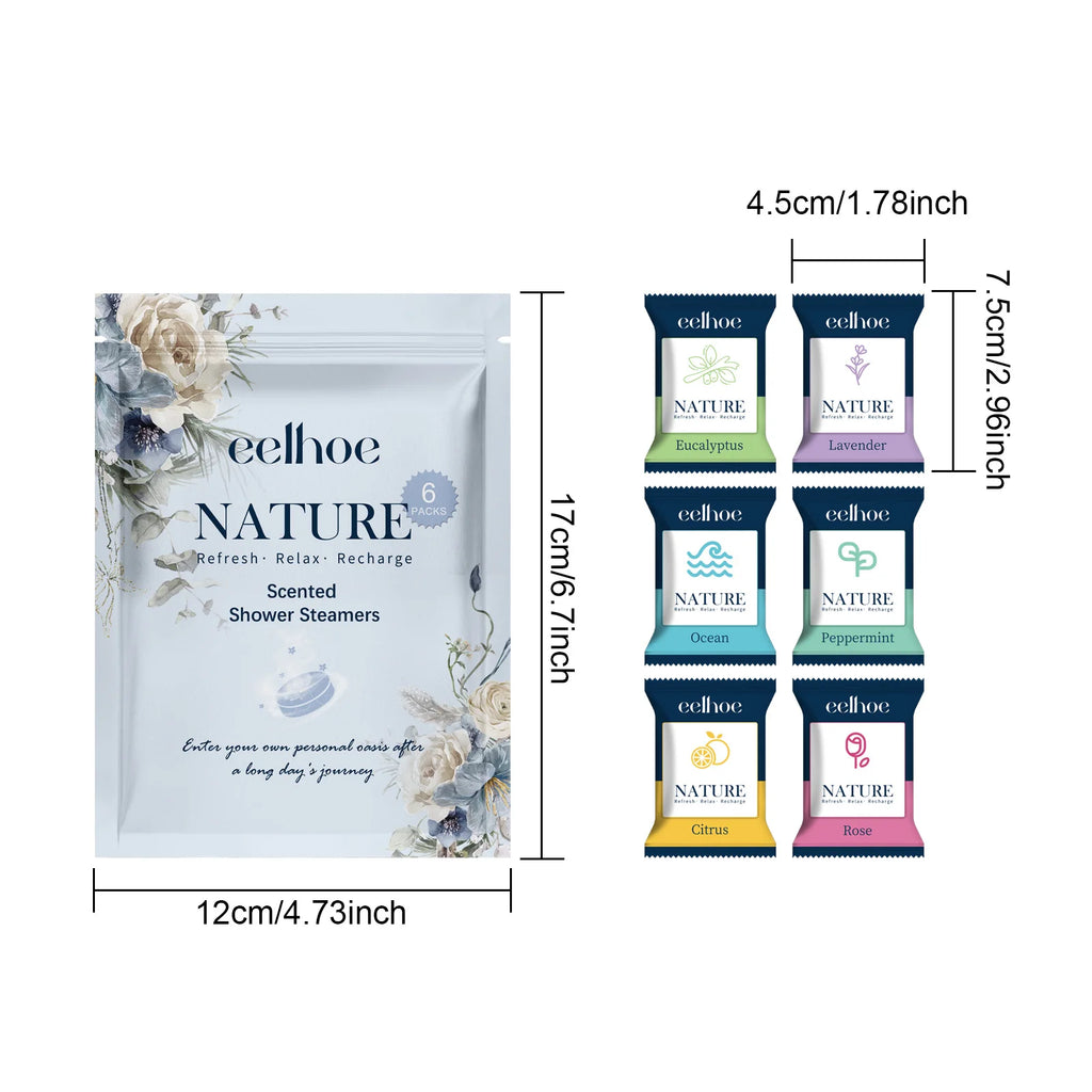 Aromatherapy Shower & Bath Tablets – Cleanse & Moisturize